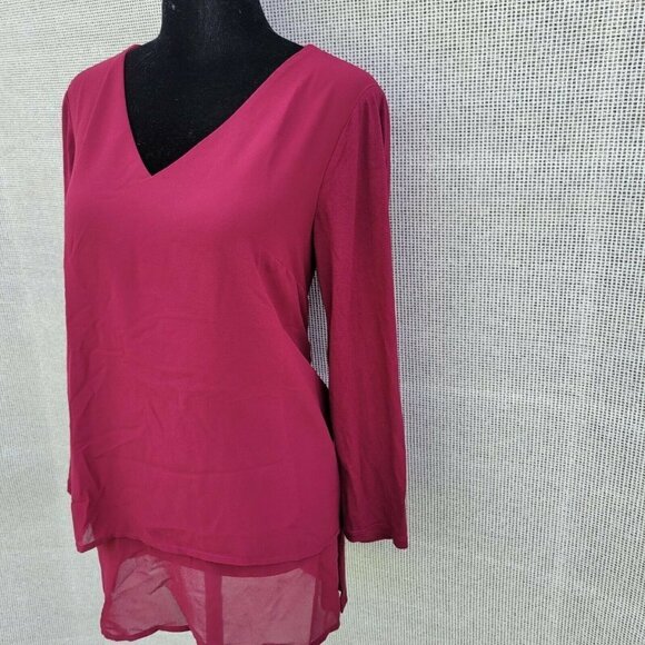 Michael Kors MK Long Sleeve Blouse. Size Small. New With Defect - Picture 6 of 14